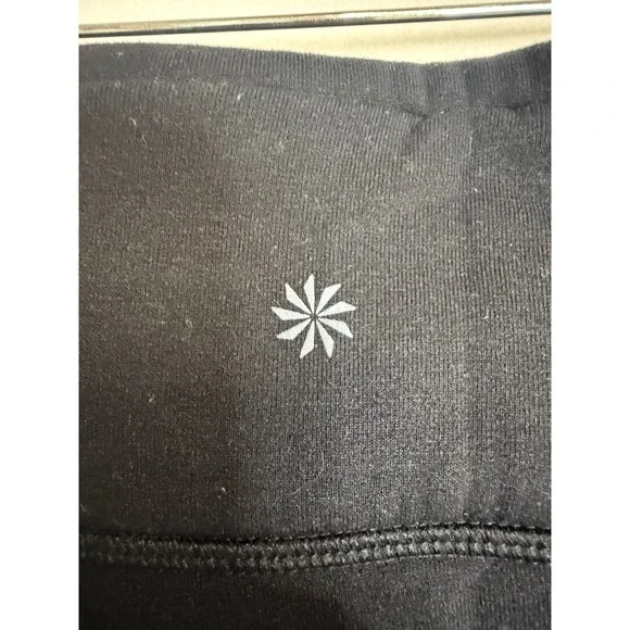 Athleta Altitude Tight Black High Rise Polartec Thermal Leggings Small C-33 - Picture 6 of 8